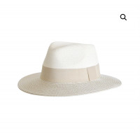 House of Ord beige/wit Naledi opvouwbare en wasbare hoed