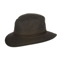 Hatland New Zealand wax hoed donkerbruin