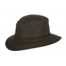 Hatland New Zealand wax hoed donkerbruin