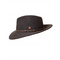  Mayser bruine Trecking laag model hoed 