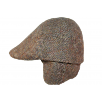 Faustmann Harris Tweed met oorflappen pet 